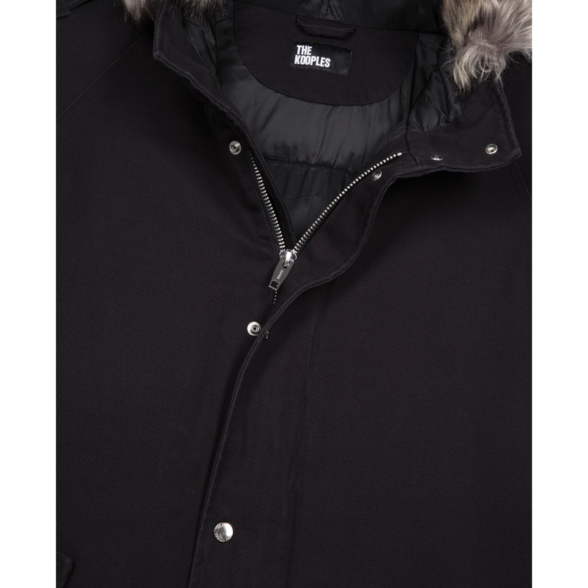 Hooded Parka | Men | Black