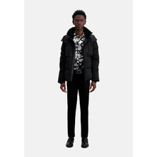 Hooded Puffer Jacket | Men | Black