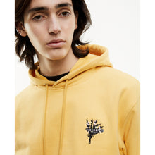 Hoodie With Embroidered Flower | Men | Light Yellow