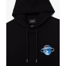 Hoodie With Planet Logo | Men | Black