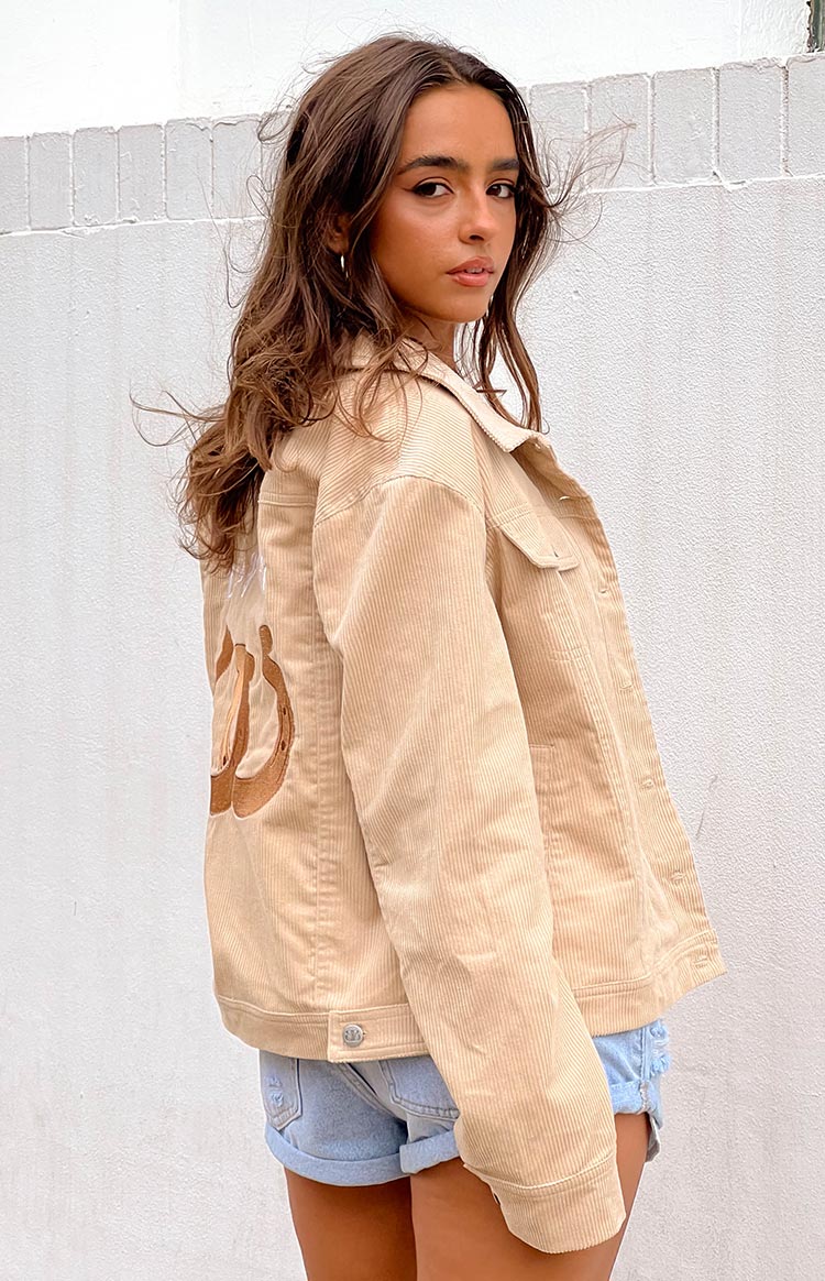 Hugo Cord Western Jacket | Cream