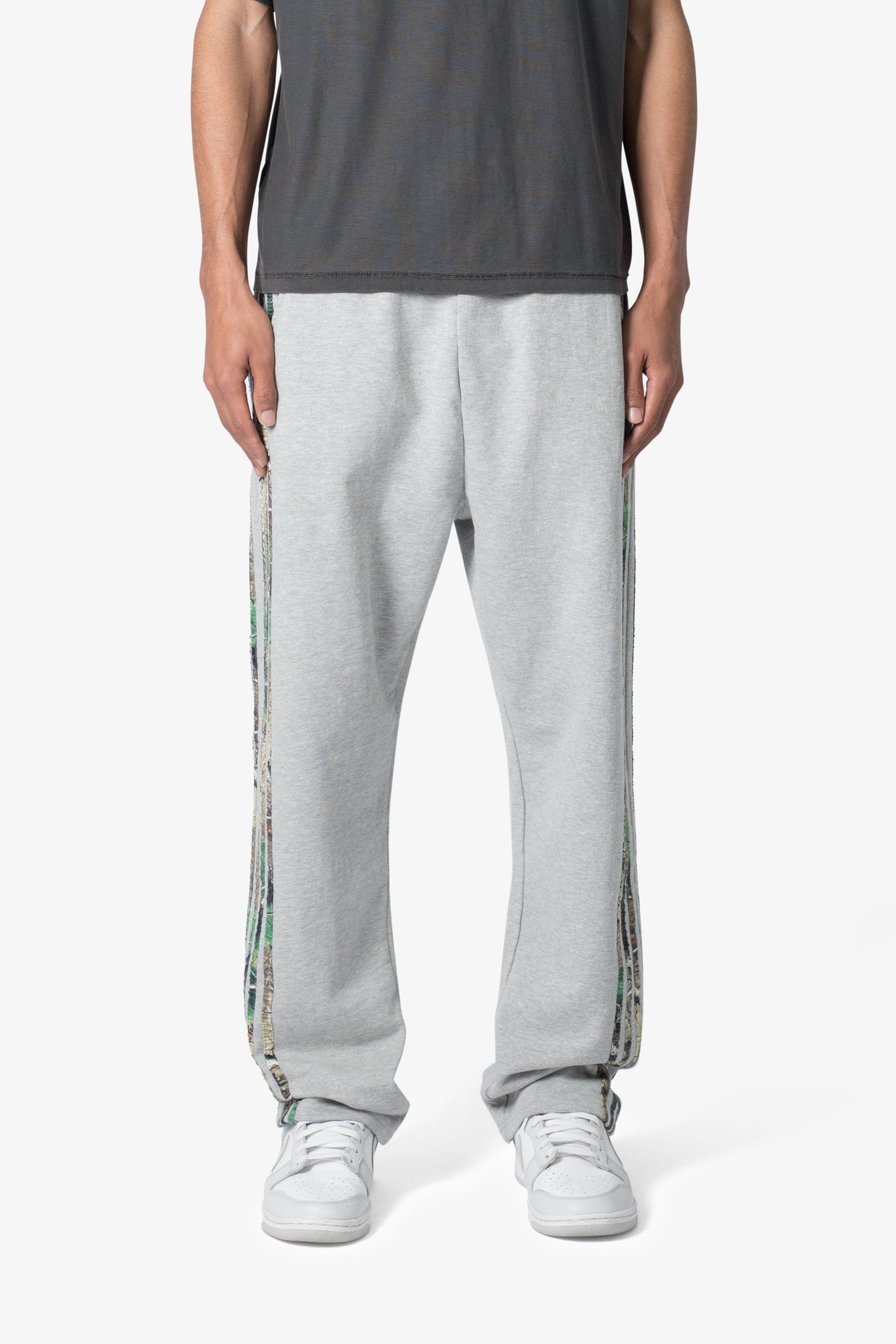 Hunter Camo Stripe Sweatpants | Grey