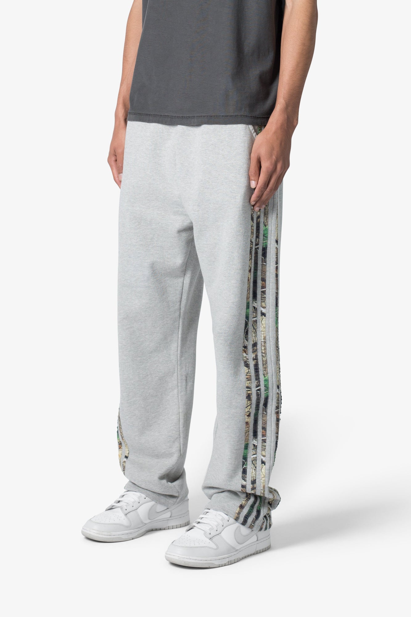 Hunter Camo Stripe Sweatpants | Grey