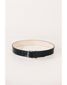 Hutch Leather | Black & Silver