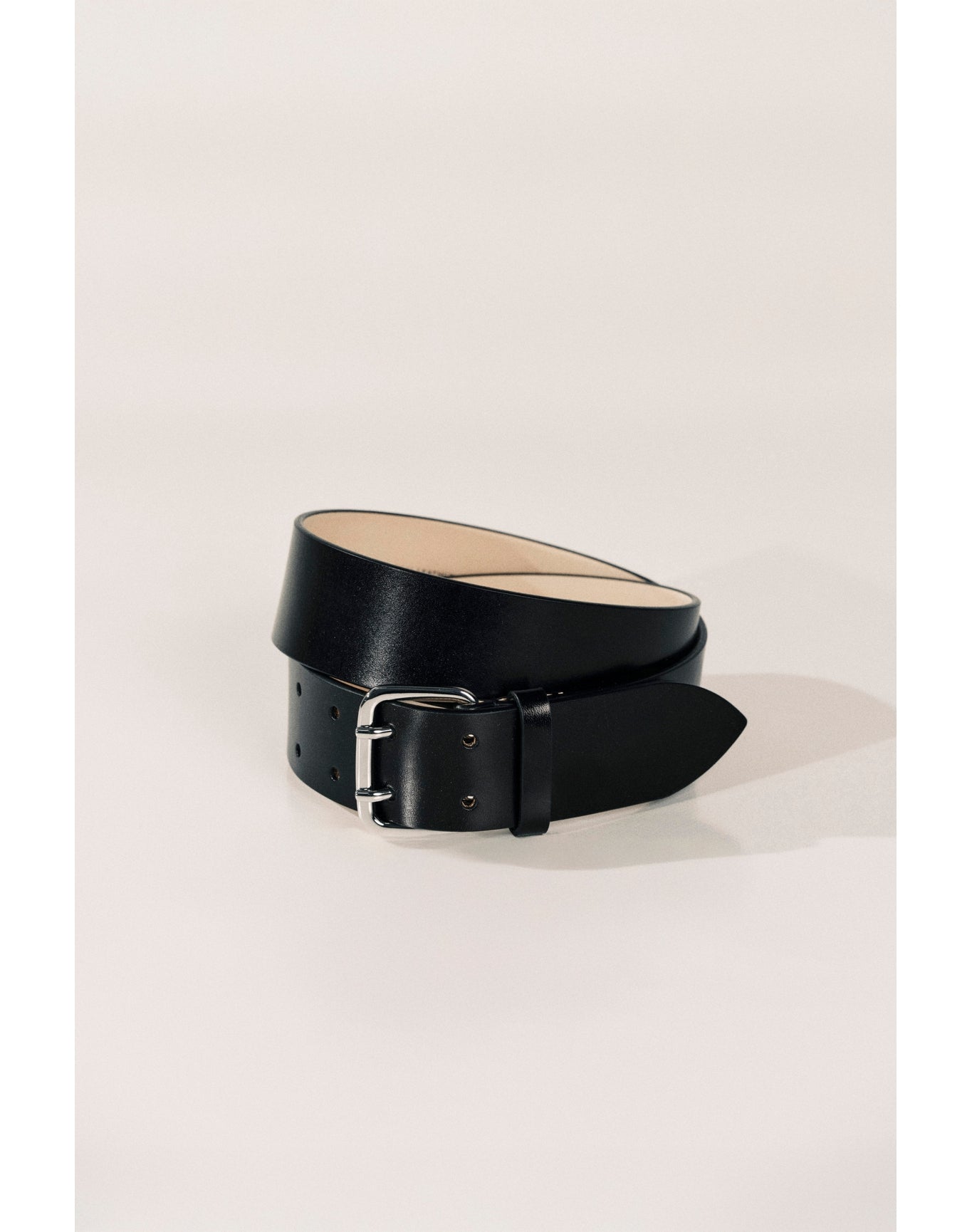 Hutch Leather | Black & Silver