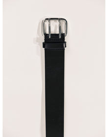 Hutch Leather | Black & Silver
