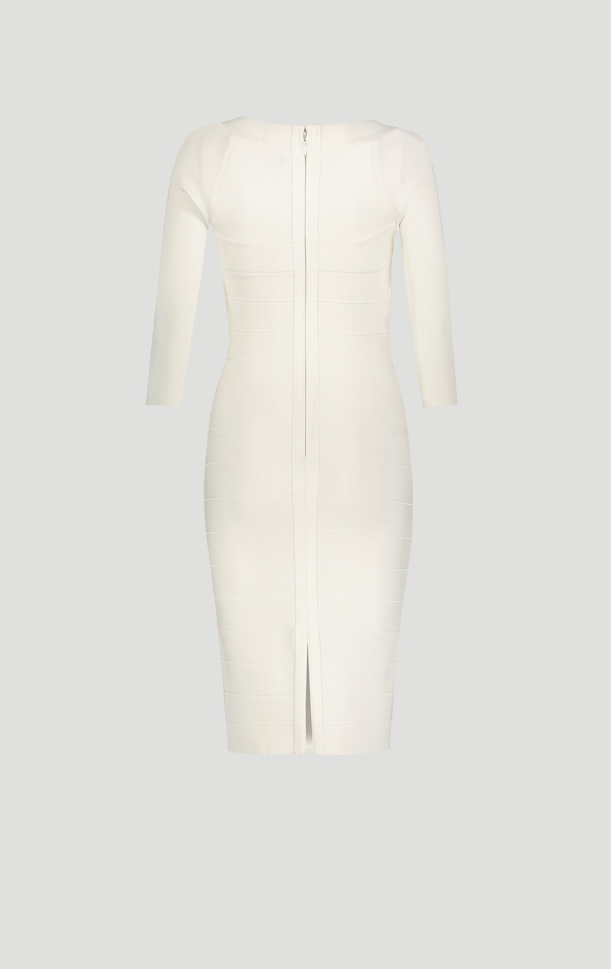 Square Neck Icon Dress | Alabaster