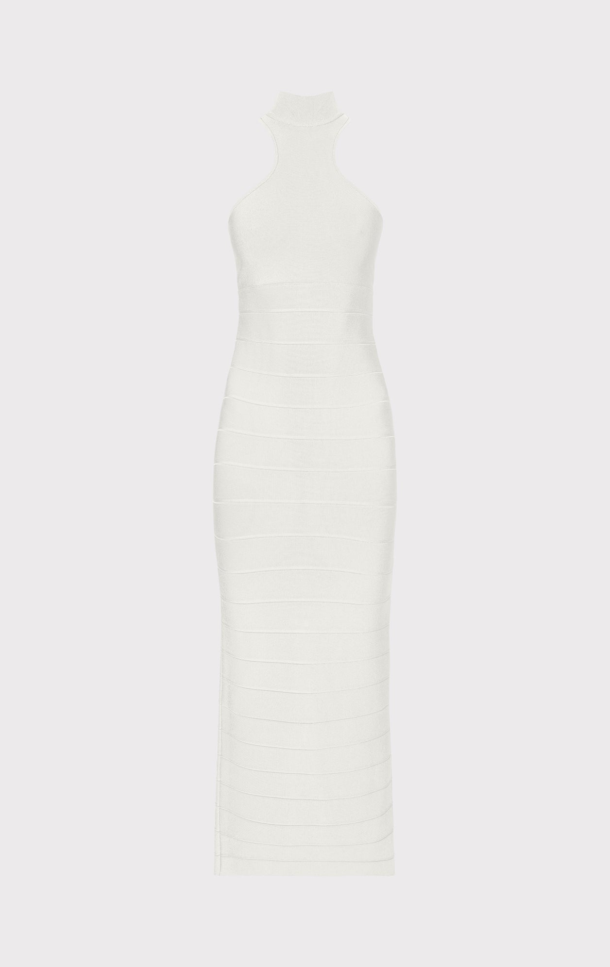 Racer Icon Cropped Gown | Alabaster