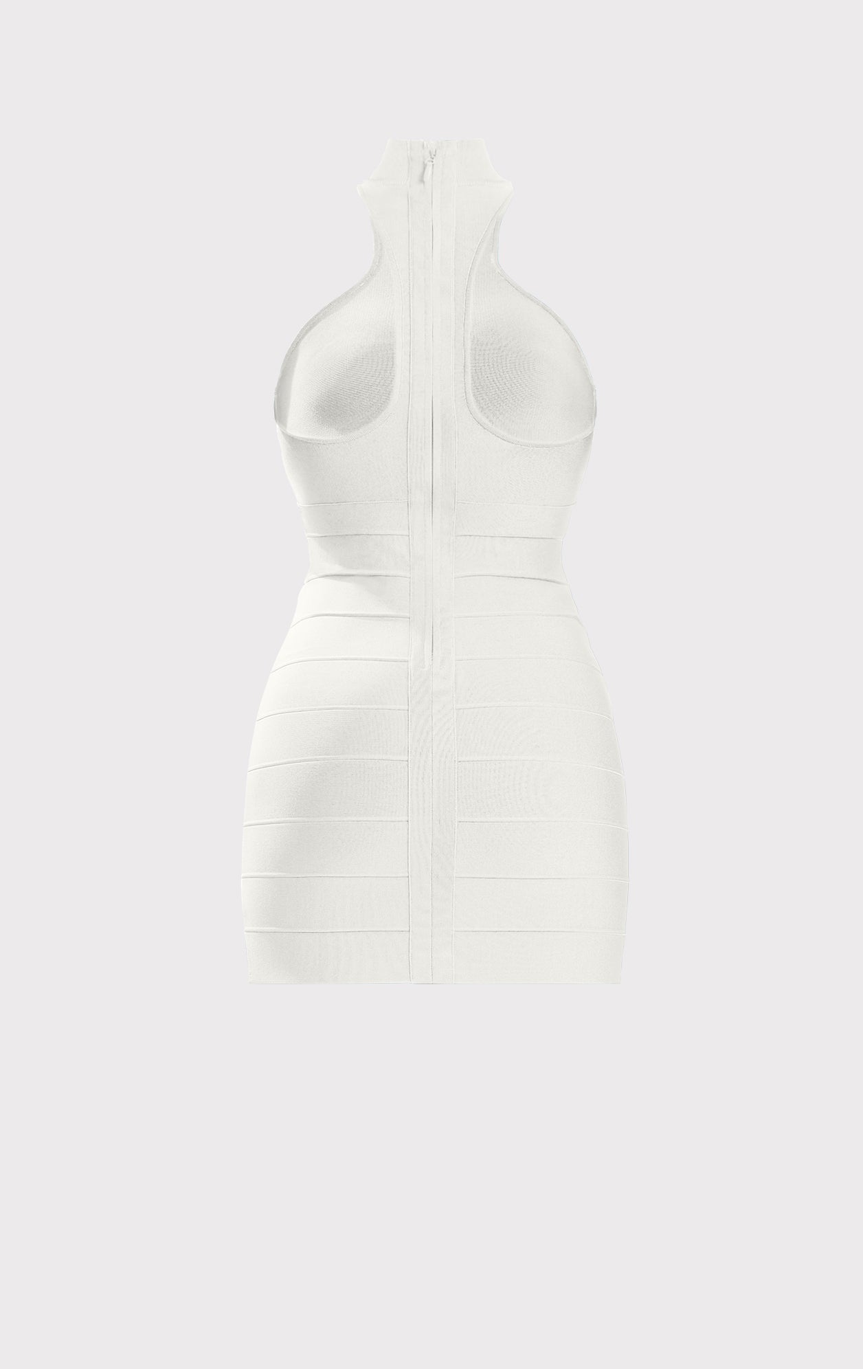 Icon Racer Mini Dress | Alabaster