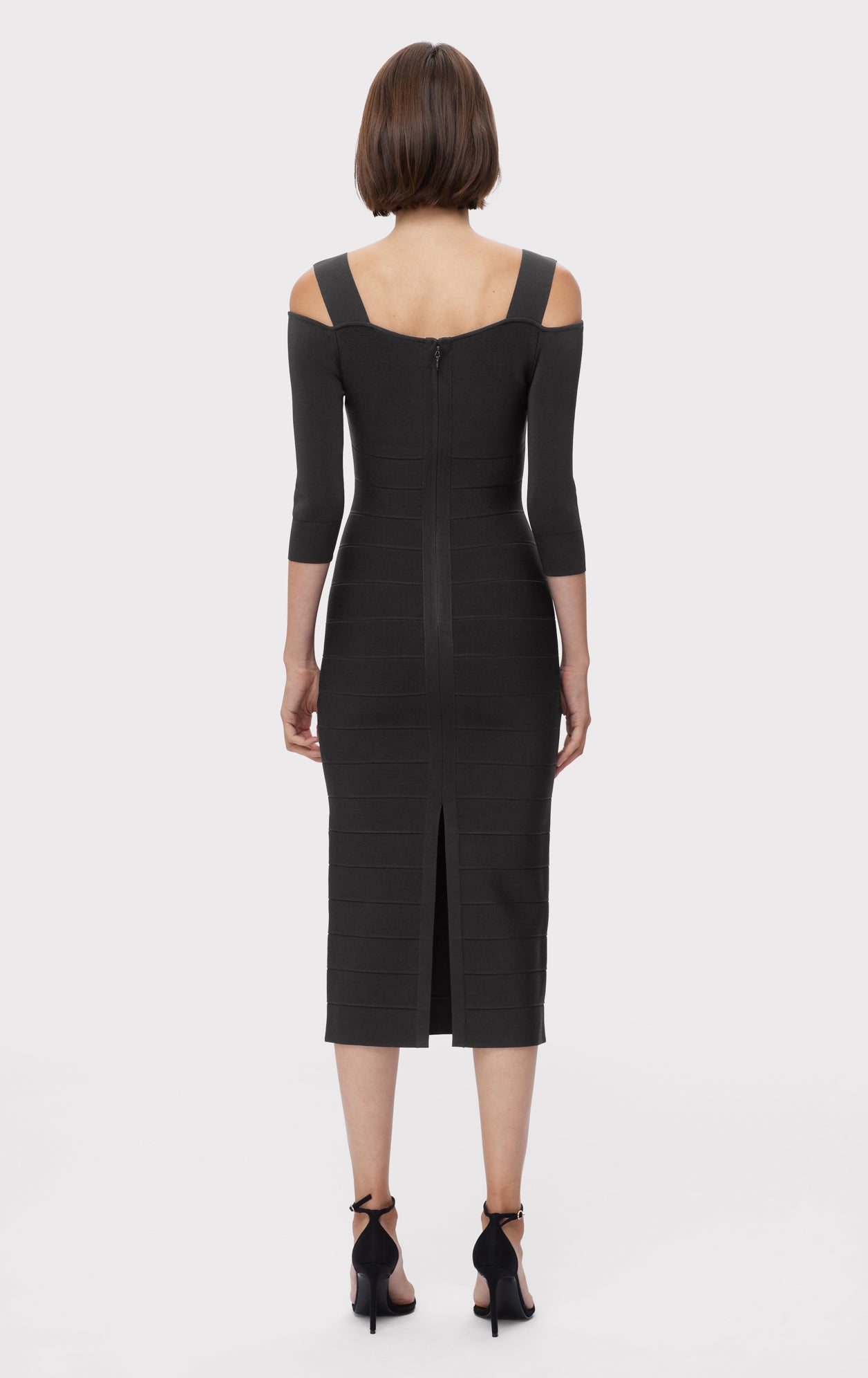 Icon Notched Bateau Midi | Black