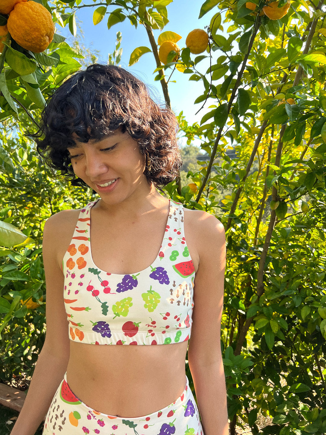 Organic Stretch Sports Bra | Farmers Market