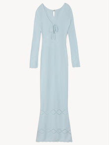 Rita Crochet Dress | Sky Blue