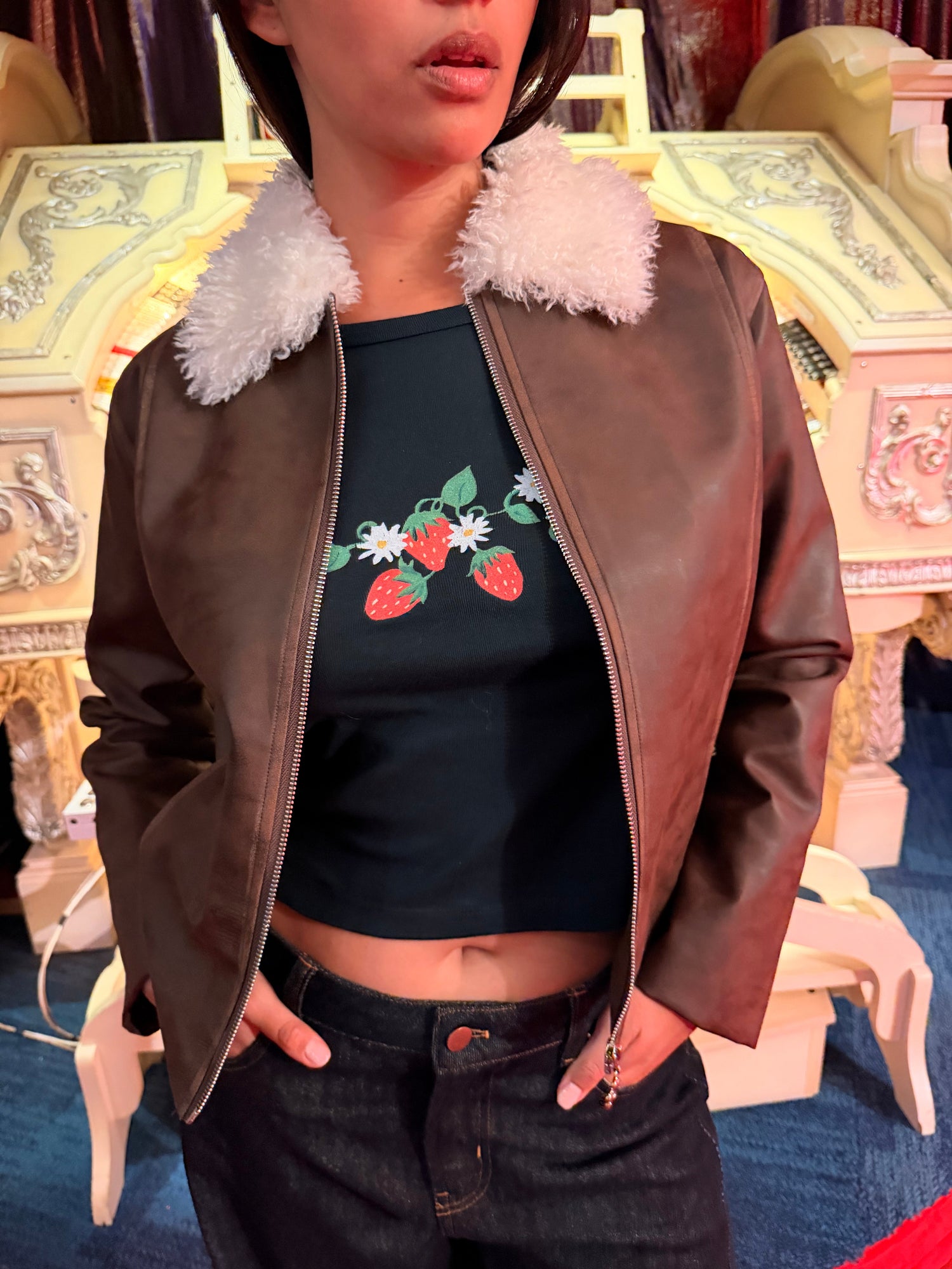 Shyla Jacket | Washed Brown