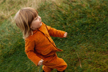 Unisex | Organic Cotton Velvet Trousers | Raw Sienna