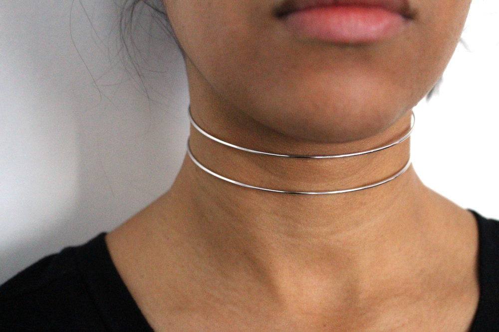 Slip-On Choker | Silver