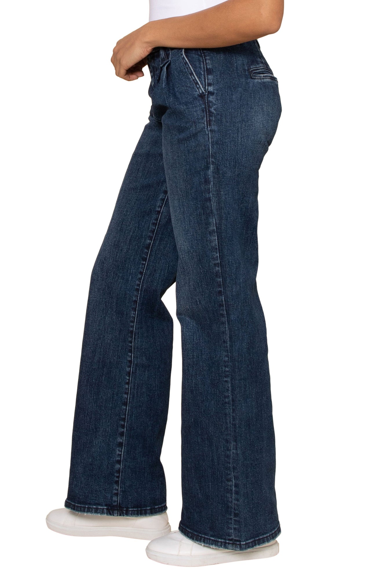 High Rise Wide Leg Jeans