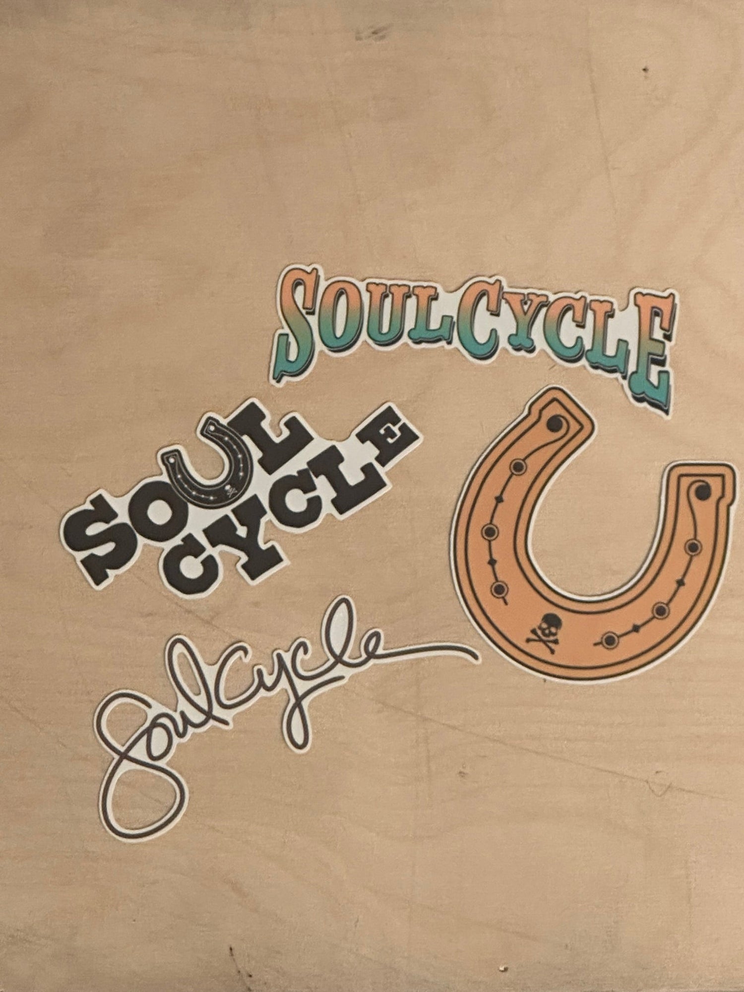 Soul by SoulCycle | Rodeo Collection Sticker Set | Multi