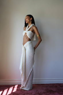 Amara Wrap Skirt | Cream