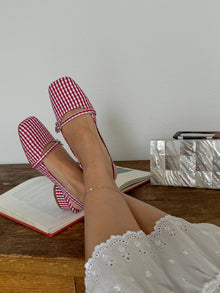 Mackie Heel | Pomodoro Gingham