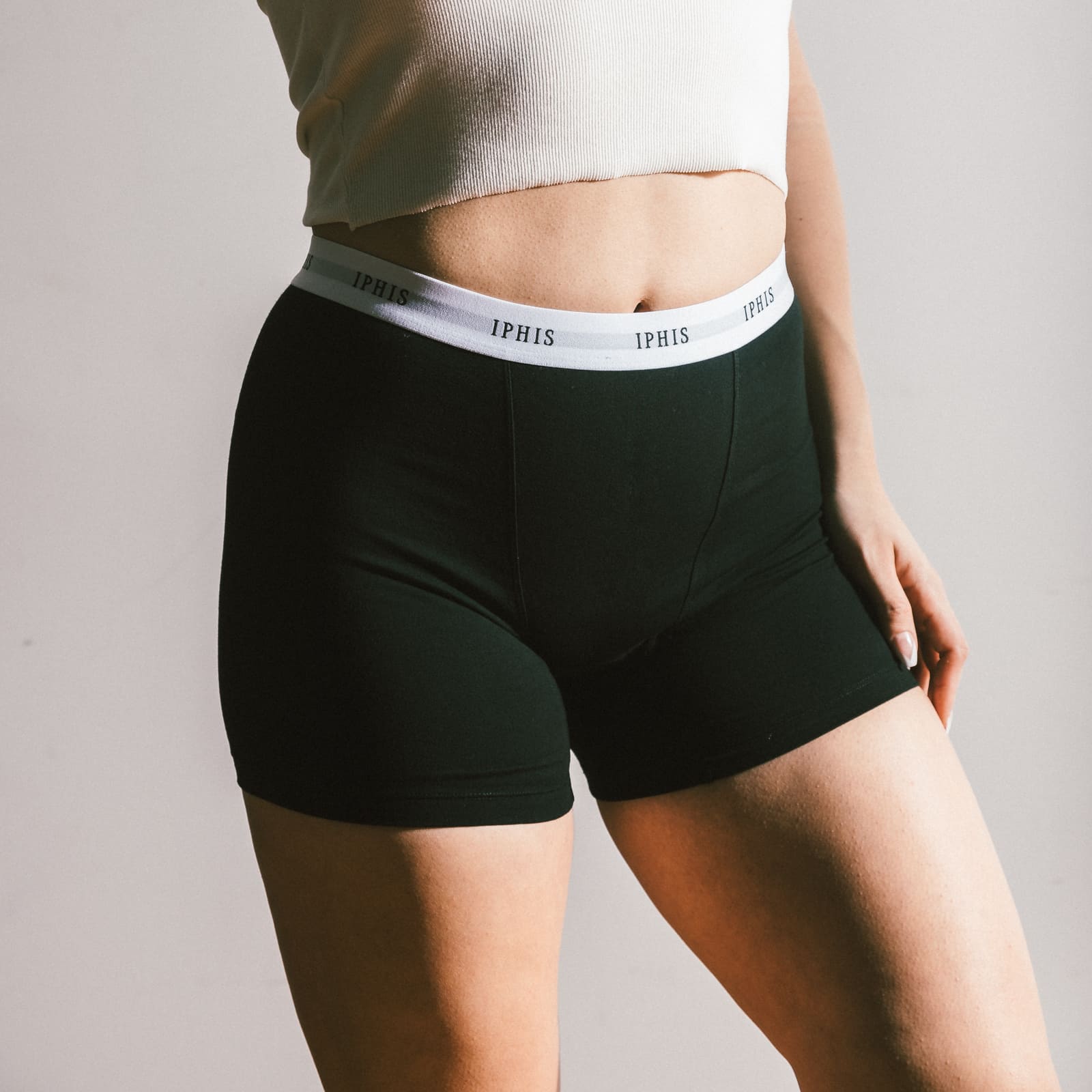 Black-Classic-Cotton-Boxer-Brief-Female