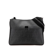 Fendi | Pre-Owned Zucca Coated Canvas Crossbody | Black