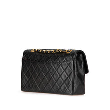 Chanel | Pre-Owned Medium CC Quilted Lambskin Single Flap | Black