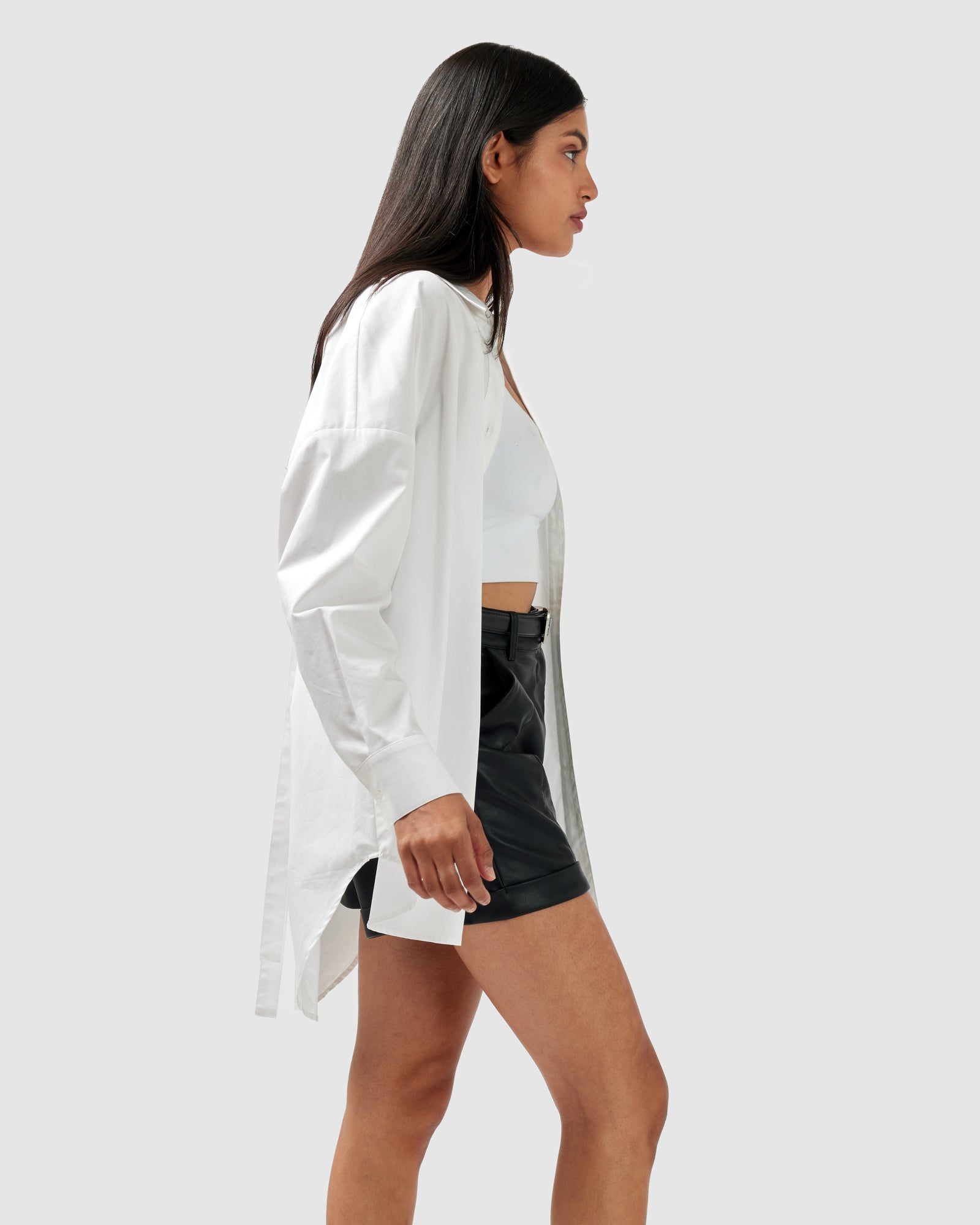 Women | Into You Oversized Shirt | White