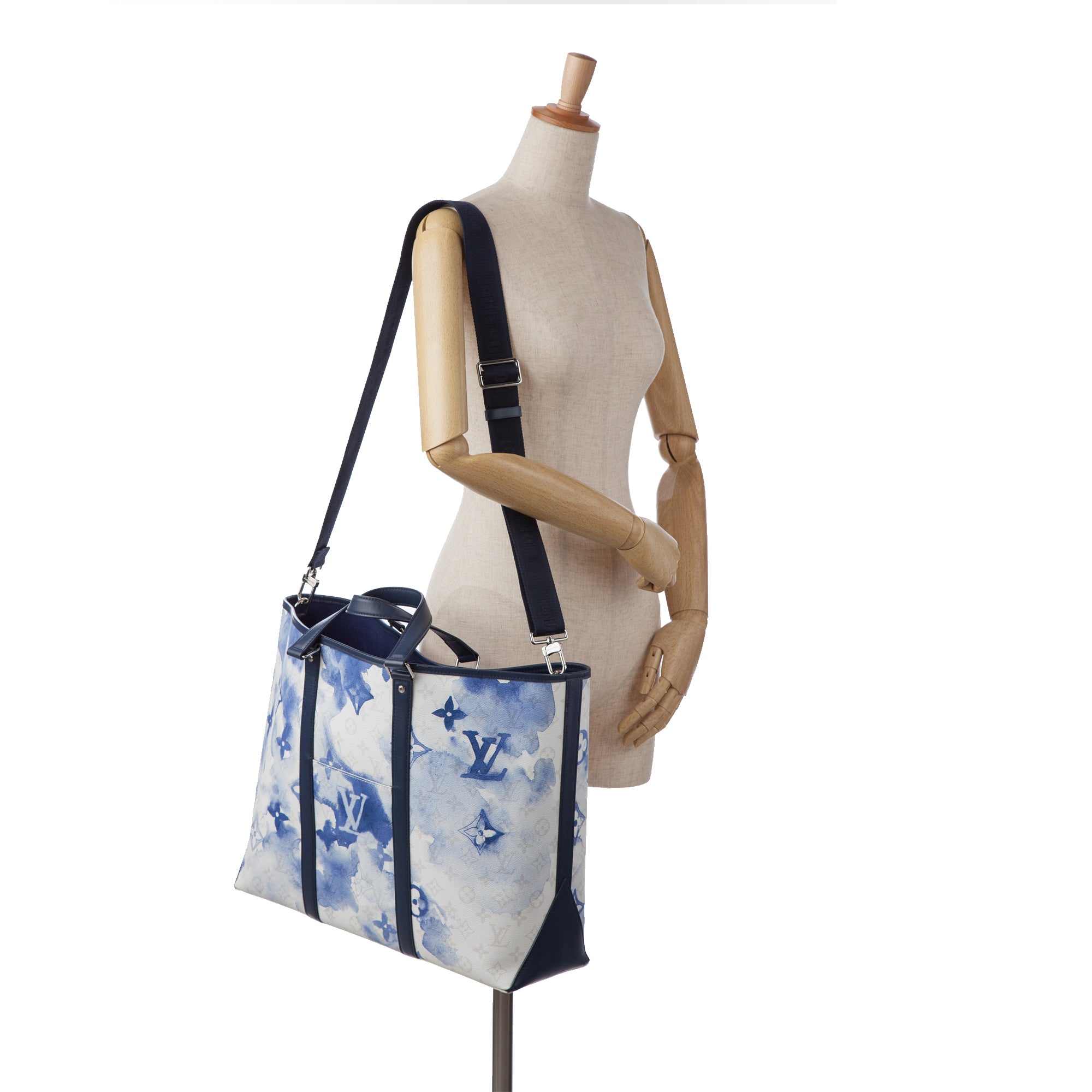 Louis Vuitton Pre-Owned Monogram Watercolor Weekend Tote PM | Women | Blue (V2)