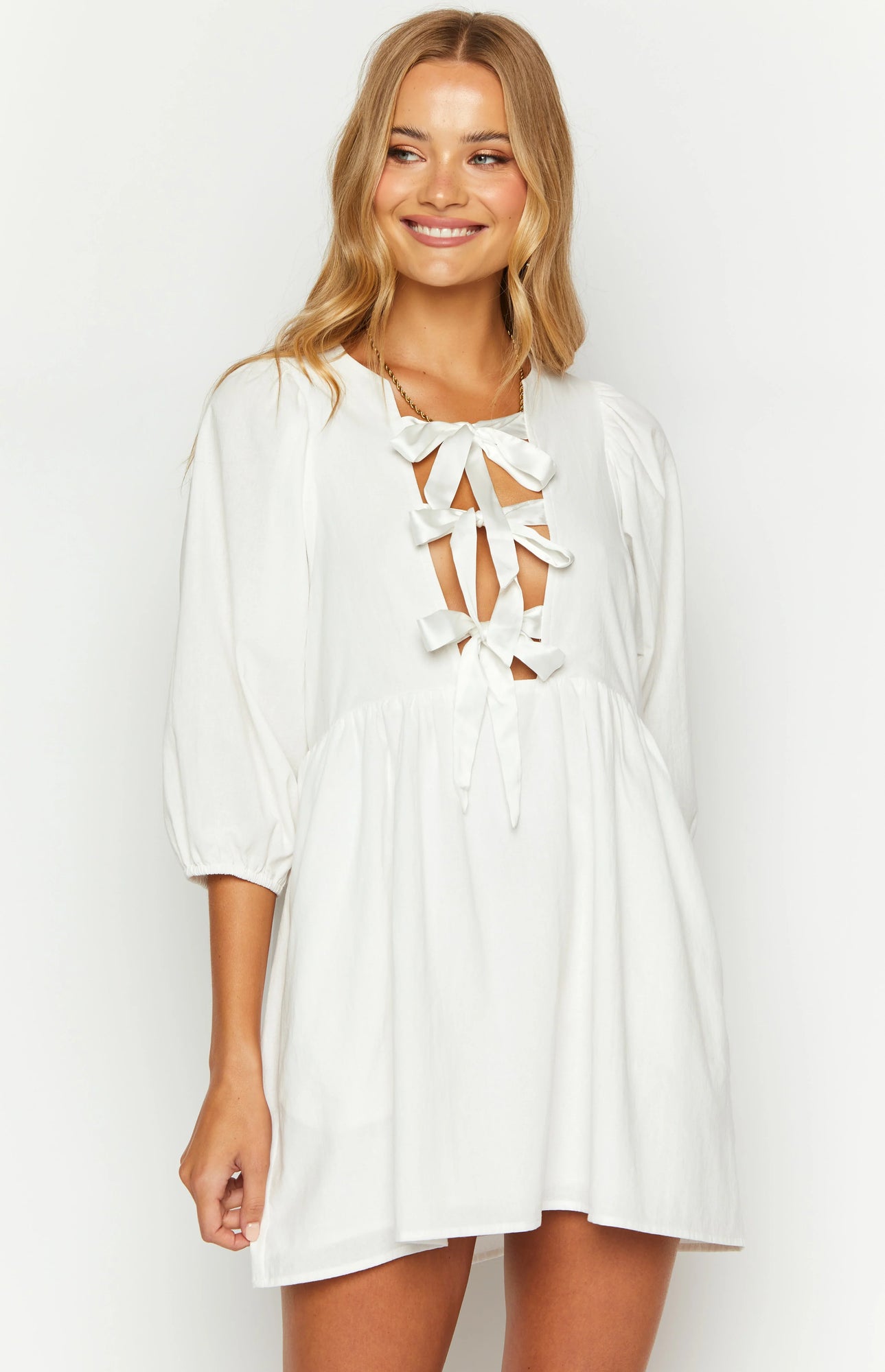 Issy Mini Dress | White