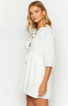 Issy Mini Dress | White