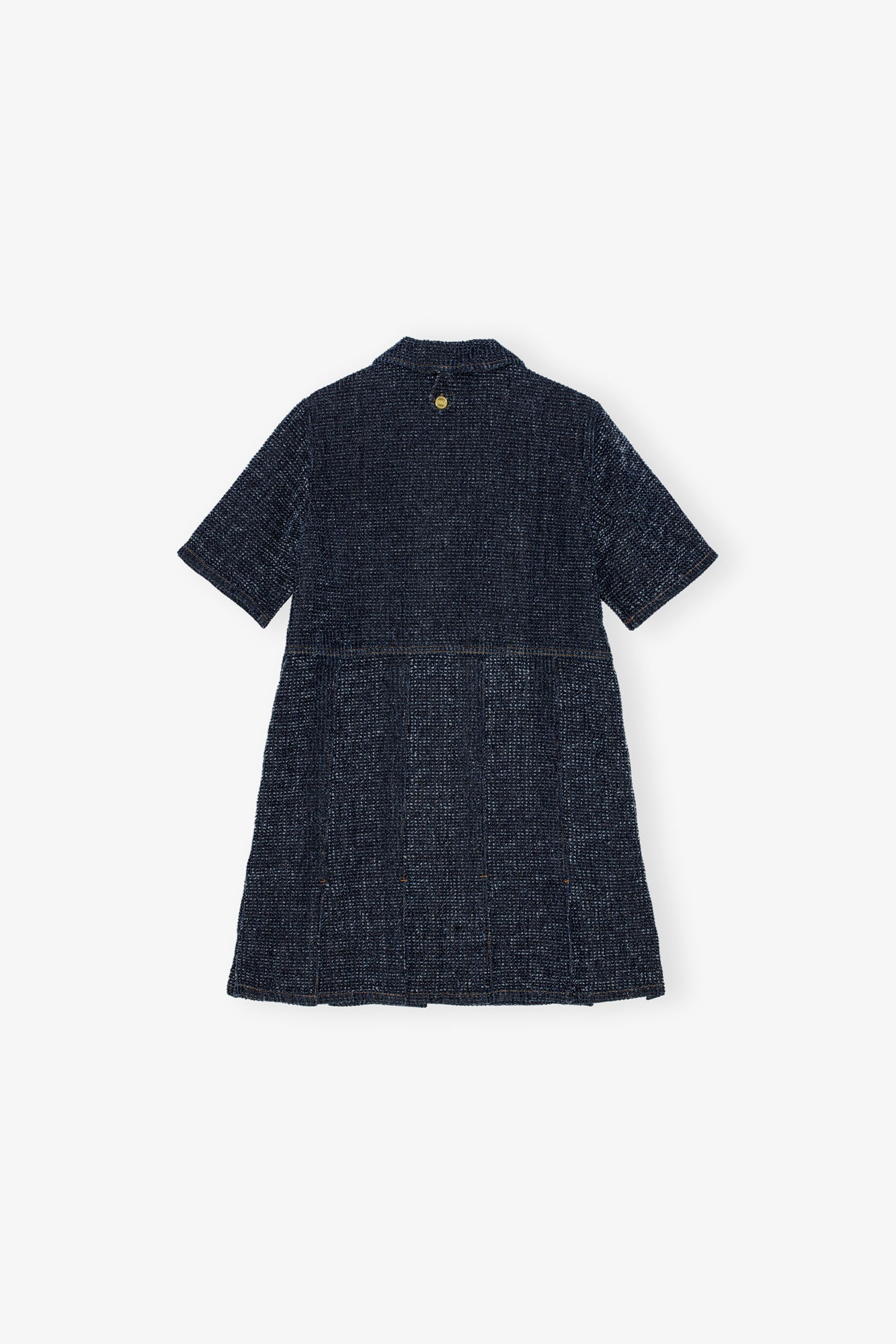 Fluffy Denim Mini Dress | Rinse