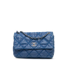 Chanel | Pre-Owned Small Calfskin Love Me Tender Flap | Blue