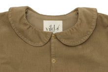 Unisex | Organic Corduroy Jacket | Beige - Natural Orange Plant Dye