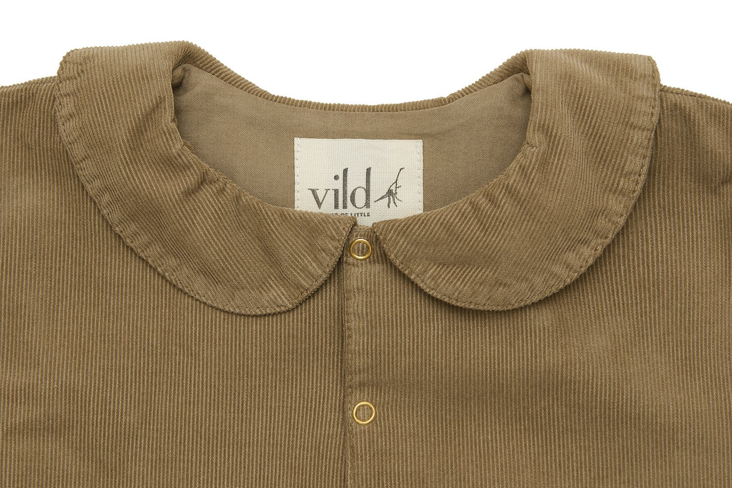 Unisex | Organic Corduroy Jacket | Beige - Natural Orange Plant Dye