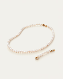 Noa Necklace | 14K Gold-Plated Steel | Freshwater Pearl
