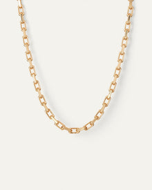 Loire Necklace | Gold Tone Dipped Brass