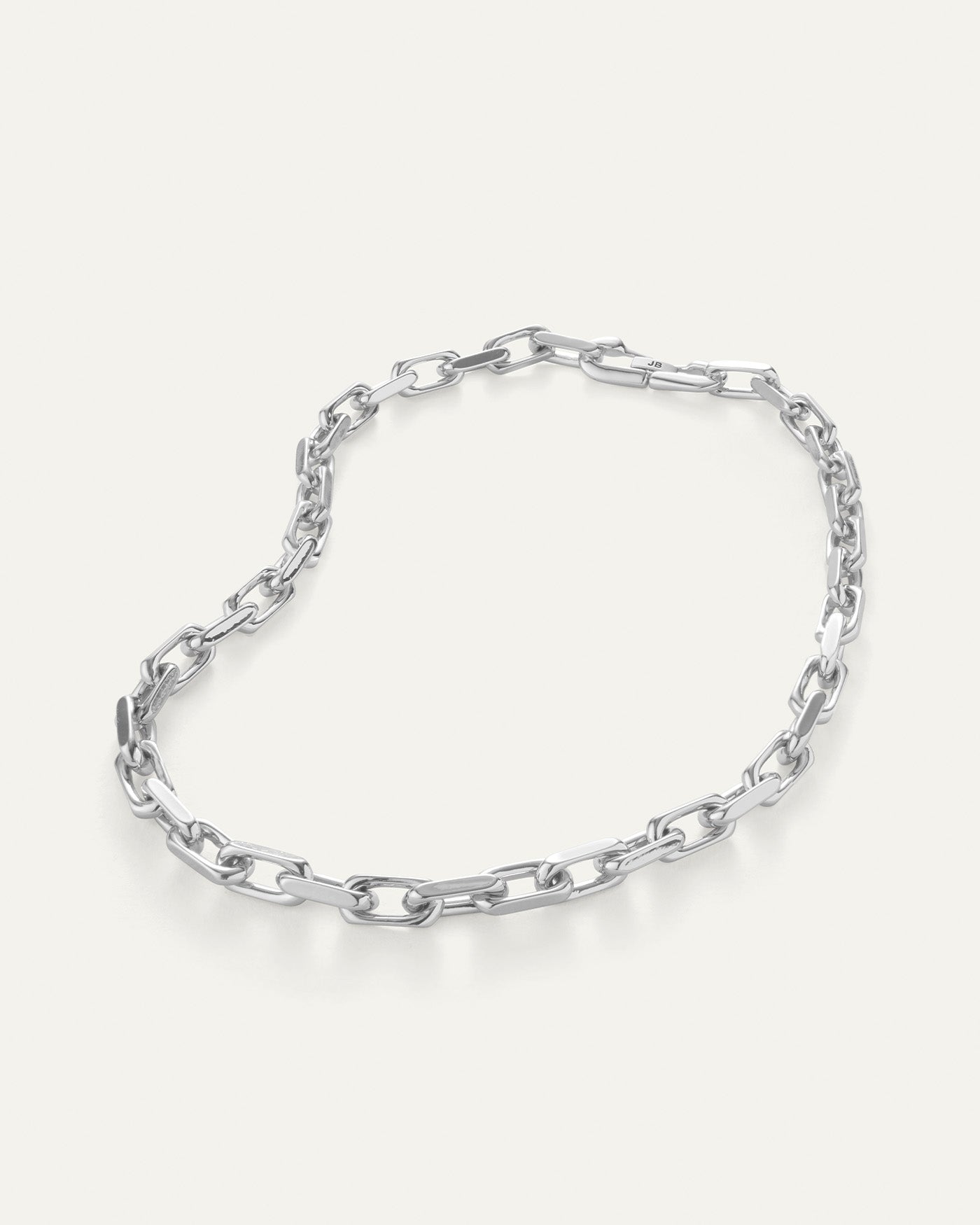 Loire Necklace | Silver Dipped Brass