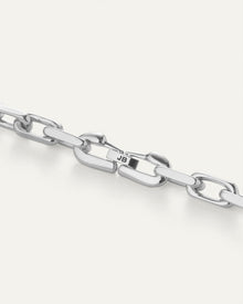 Loire Necklace | Silver Dipped Brass