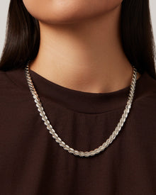 Paloma Chain | Silver Dipped Brass