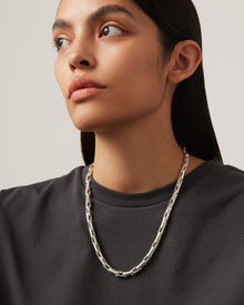 Alber Chain | Silver Dipped Brass