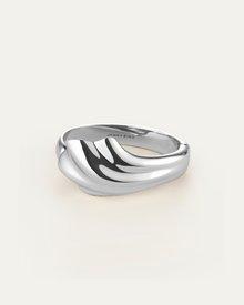 Lydia Cuff | Silver Dipped Brass