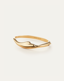 Portia Bangle | 14K Gold-Plated Steel