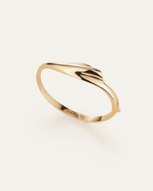Portia Bangle | 14K Gold-Plated Steel