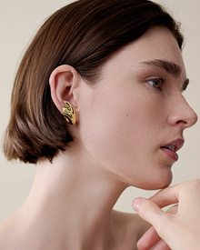 Portia Earrings | 14K Gold Dipped Brass