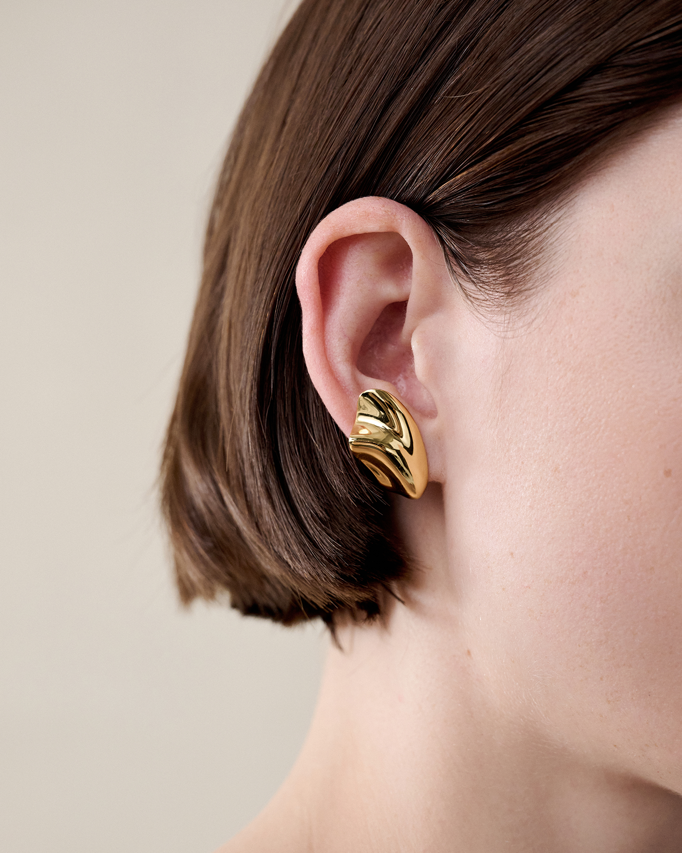 Portia Earrings | 14K Gold Dipped Brass