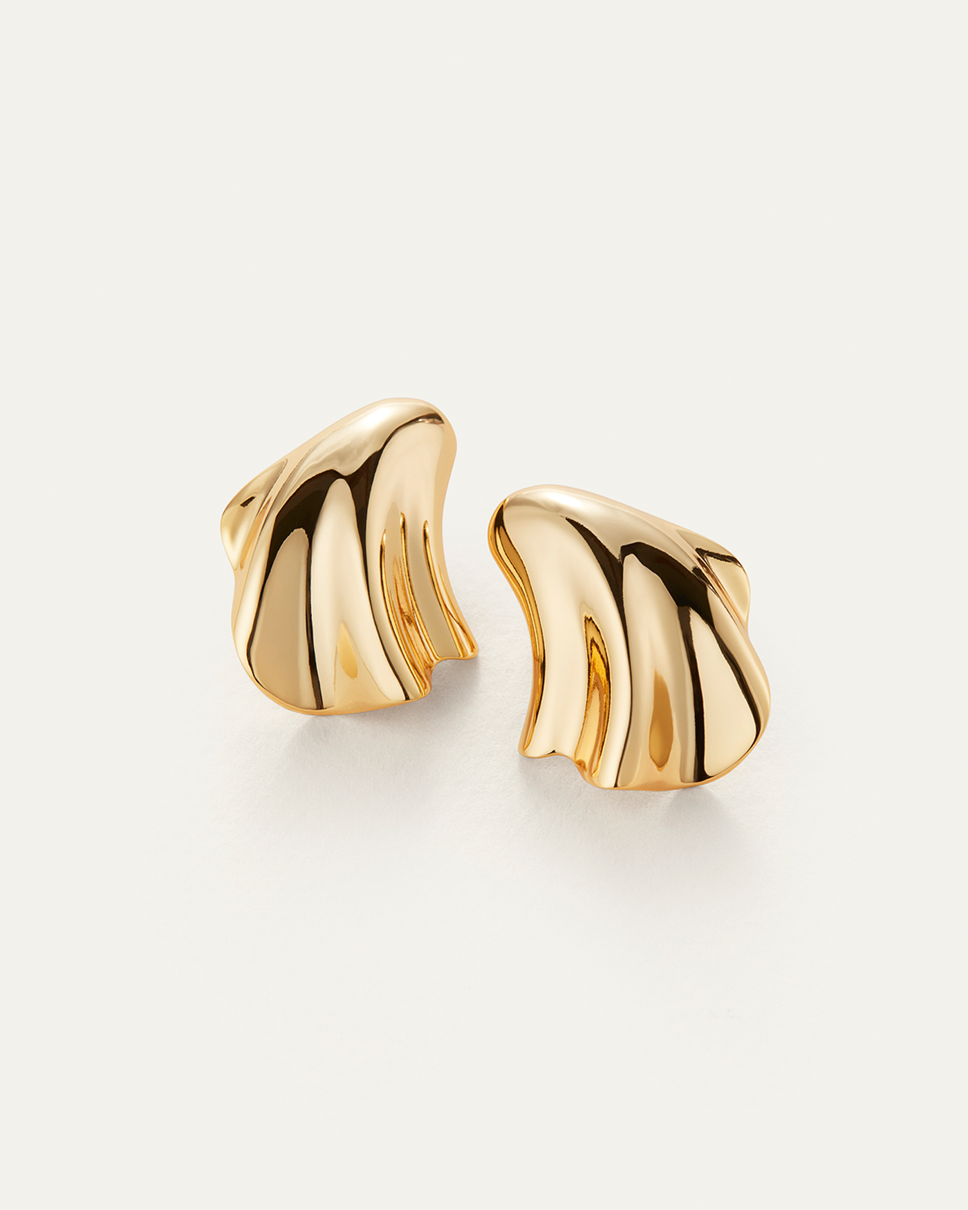 Lydia Earrings | 14K Gold Dipped Brass