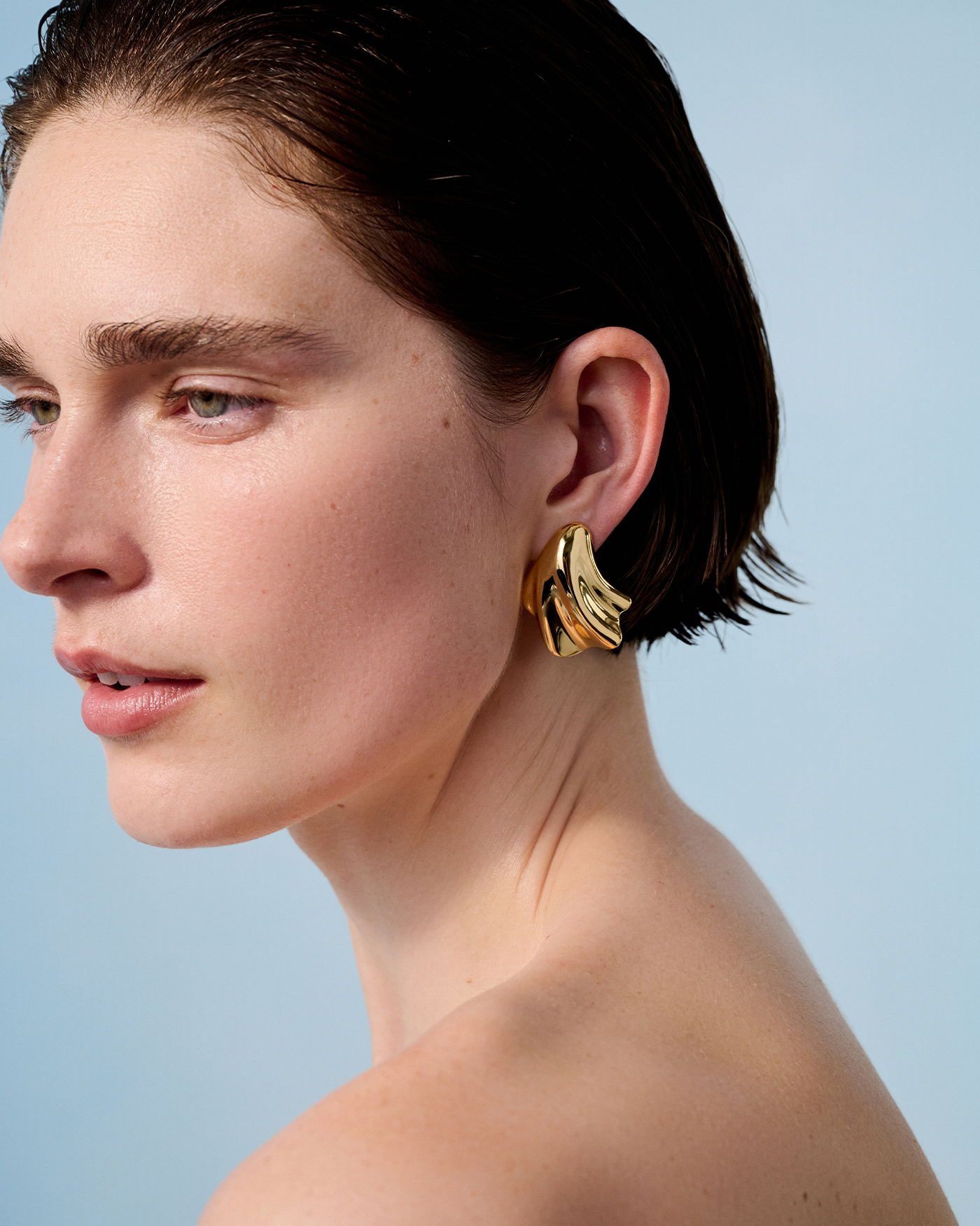 Lydia Earrings | 14K Gold Dipped Brass