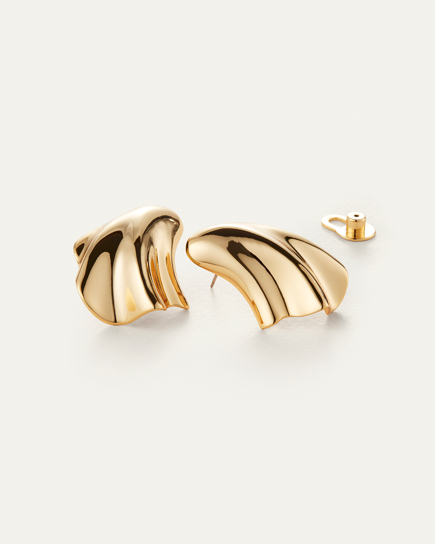 Lydia Earrings | 14K Gold Dipped Brass