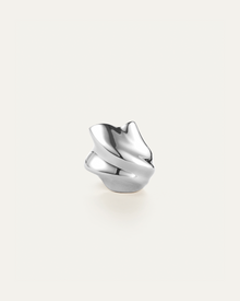 Lydia Ring | Platinum-Plated Steel