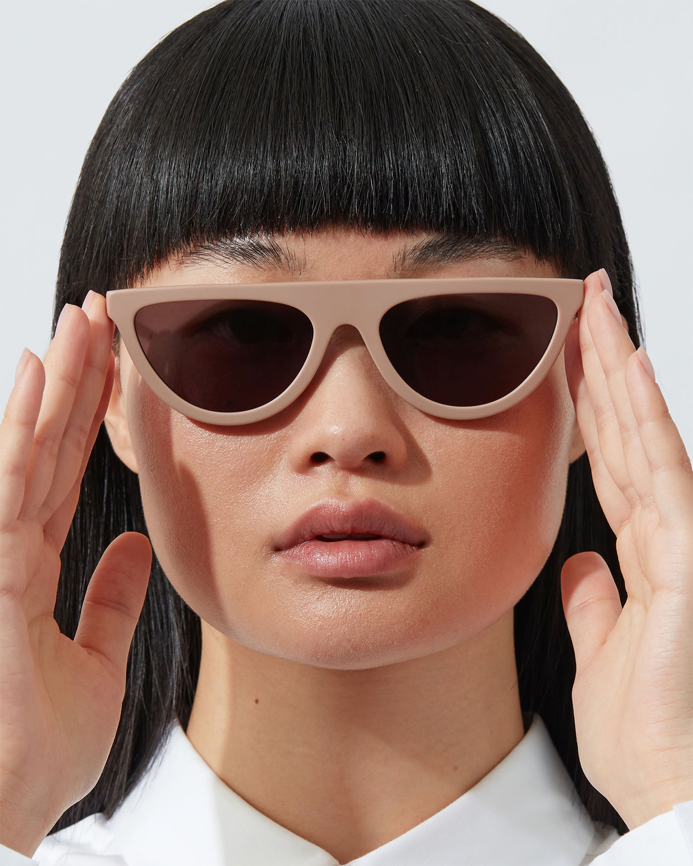 The Brow Sunglasses | Camo | Grey Lenses
